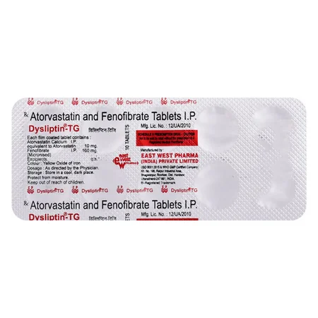 Dysliptin-TG Tablet 10's