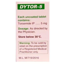 Dytor-5 Tablet 15's, Pack of 15 TABLETS