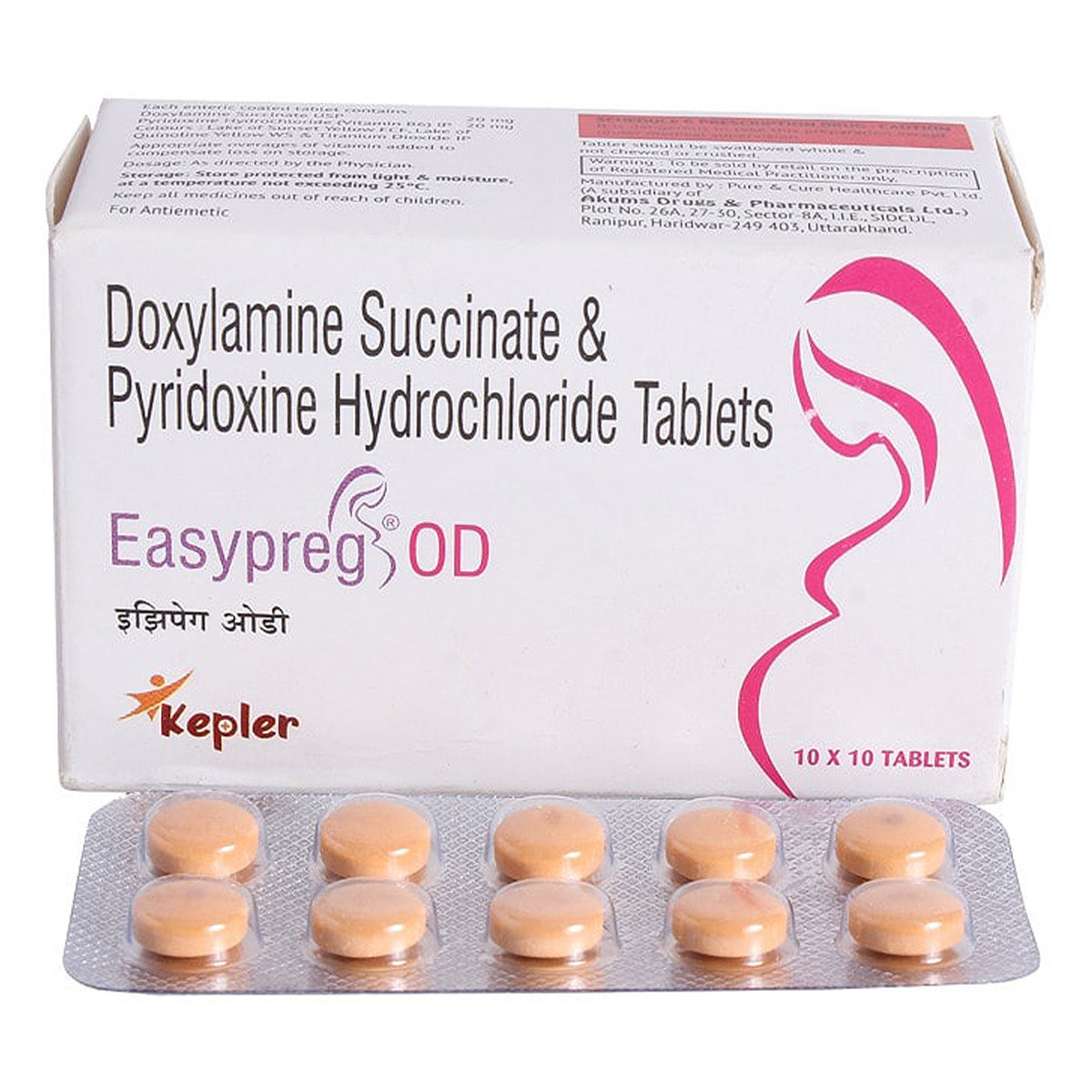 Easypreg OD Tablet 10's, Pack of 10 TabletS Easypreg OD Tablet 10's, Pack of 10 TabletS