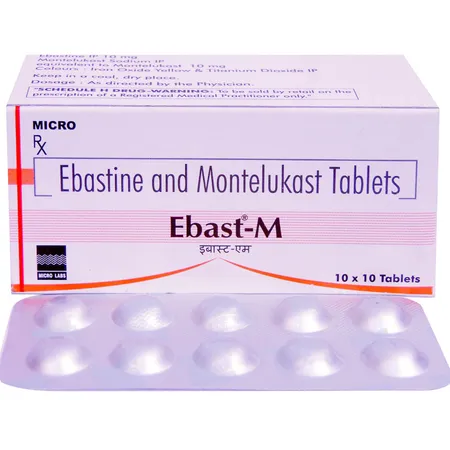 Ebast-M Tablet 10's