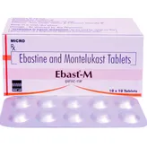 Ebast-M Tablet 10's, Pack of 10 TABLETS