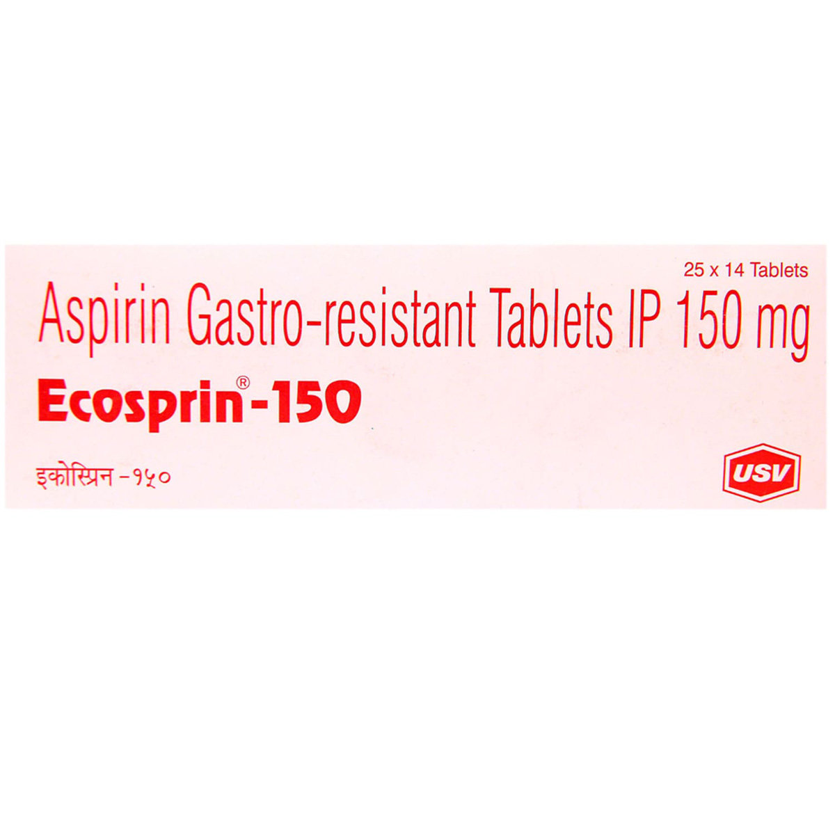 Ecosprin-150 Tablet 14's, Pack of 14 TABLETS Ecosprin-150 Tablet 14's, Pack of 14 TABLETS