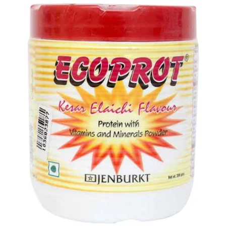Ecoprot Plus Kesar Elaichi Flavour Powder, 200 gm