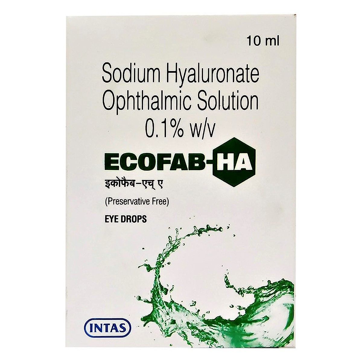 Buy Ecofab HA Eye Drops 10 ml Online