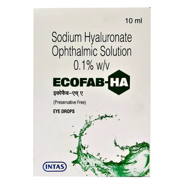 Ecofab HA Eye Drops 10 ml