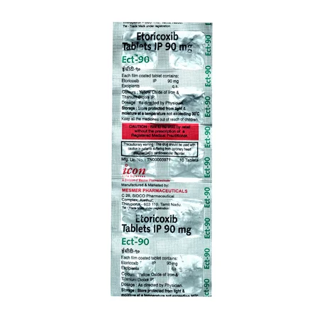 Ect 90 mg Tablet 10's