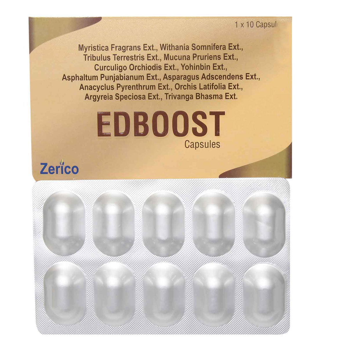 Buy Zerico Edboost, 10 Capsules Online