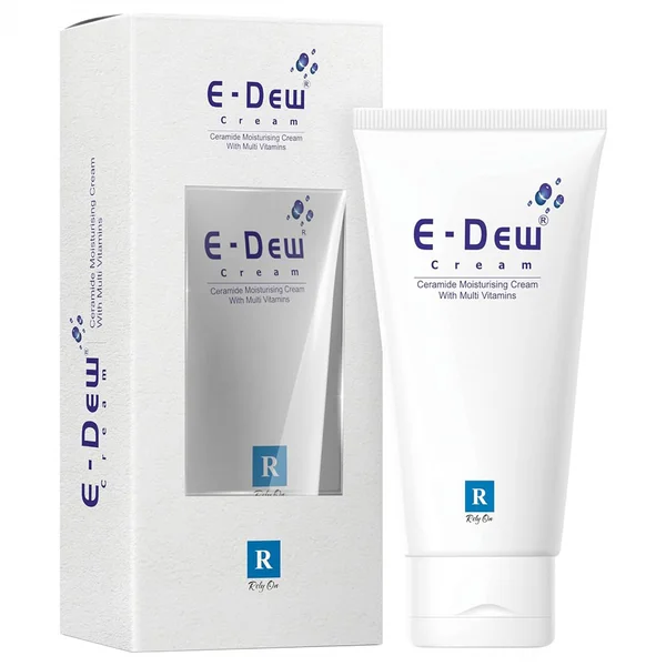 E-Dew Cream 50 gm | Ceramides &amp; Multi Vitamins | Moisturising Cream, Pack of 1