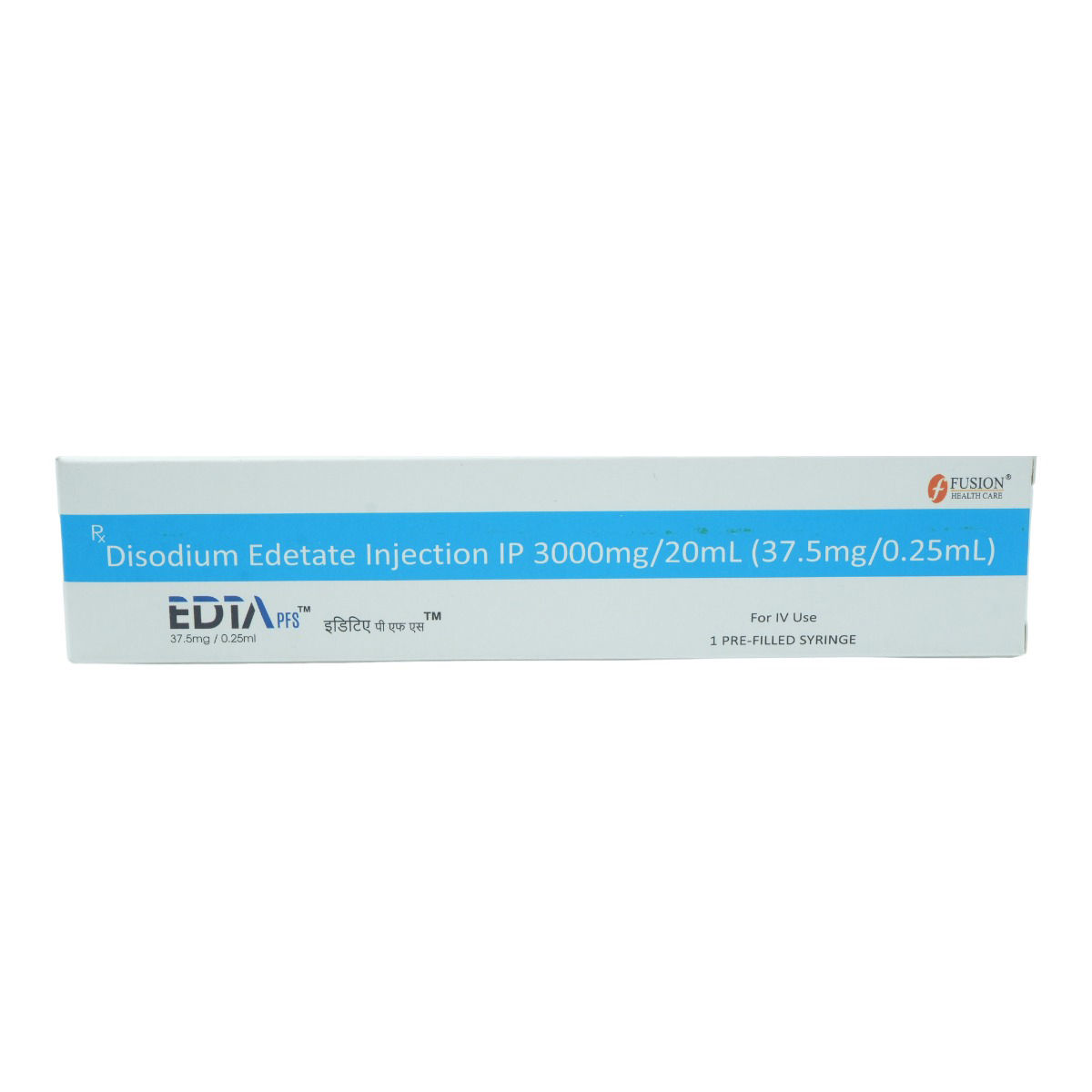 Buy EDTA Pfs 37.5 mg/0.25 ml Injection 1's Online