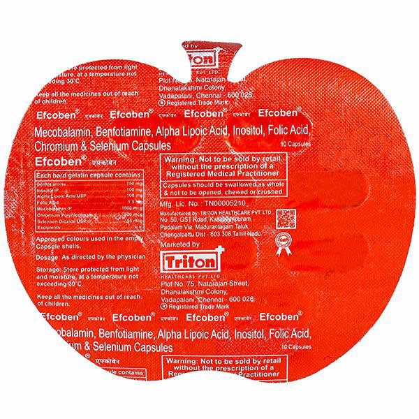 Efcoben Capsule 10's, Pack of 10 Efcoben Capsule 10's, Pack of 10