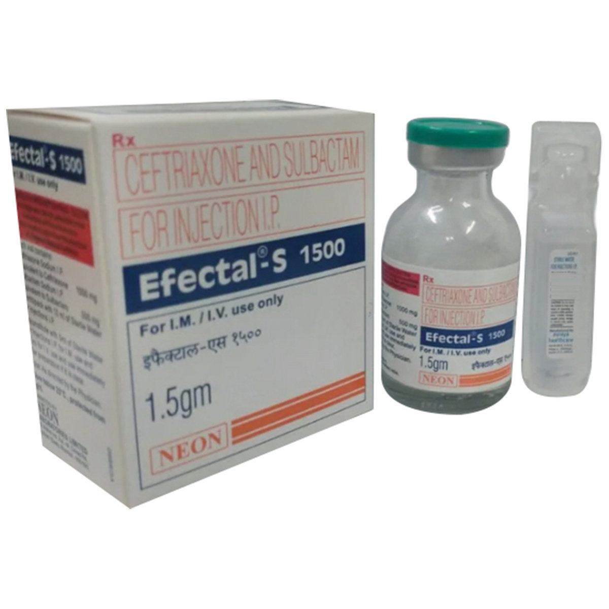 Efectal-S 1.5 gm Injection 1's Efectal-S 1.5 gm Injection 1's