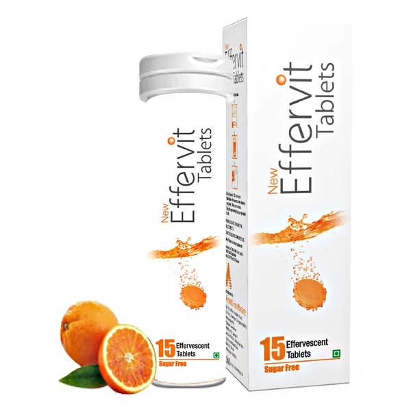 Effervit Sugar Free Effervescent Tablet 15's