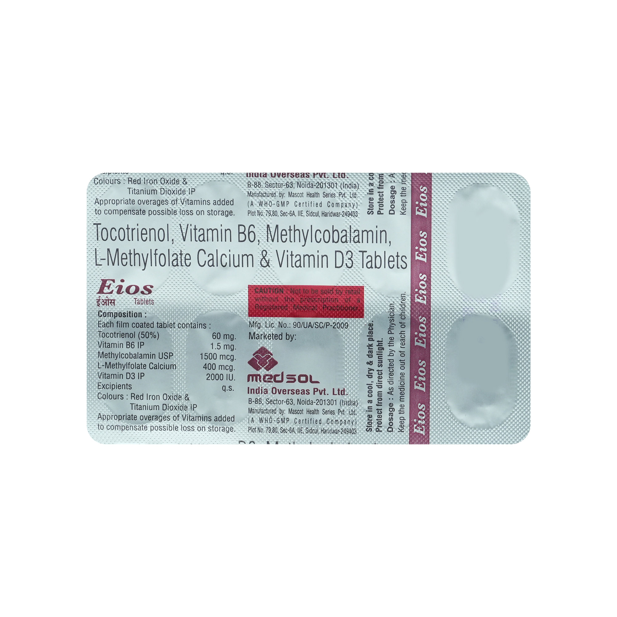 Eios Tablet 10's Eios Tablet 10's