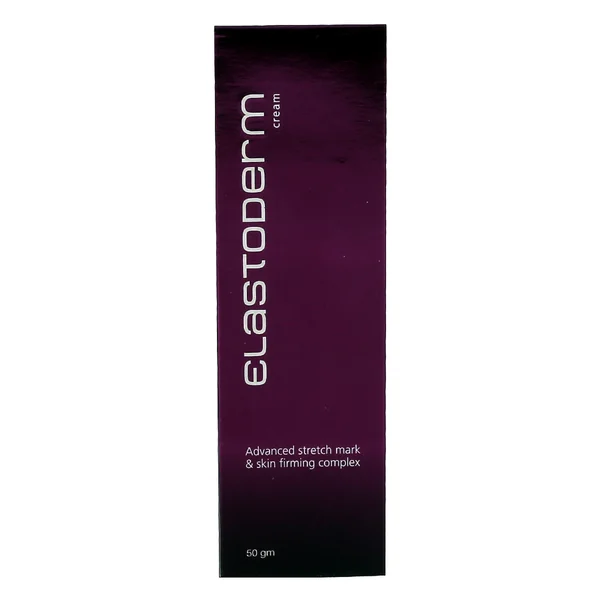 Elastoderm Cream 50 gm | With Advance Stretch Marks &amp; Skin Firming Complex | Reduces Stretch Marks, Pack of 1