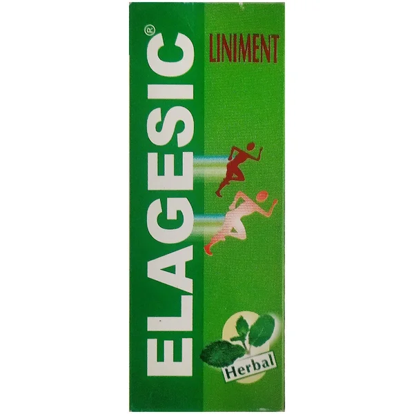 Elagesic Herbal Liniment, 60 ml, Pack of 1