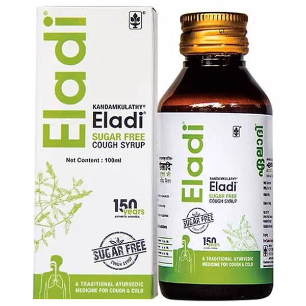 Kandamkulathy Eladi S/F Cough Syrup, 100 ml