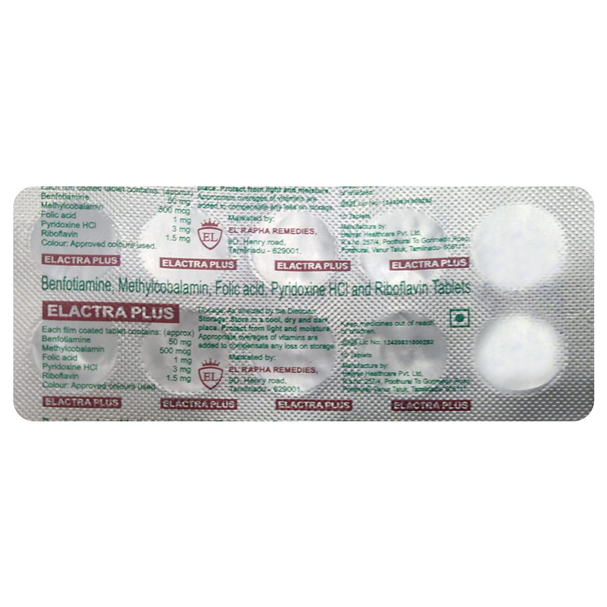 Buy Elactra Plus Tablet 10's online | Uses, Side Effects, Price and ...