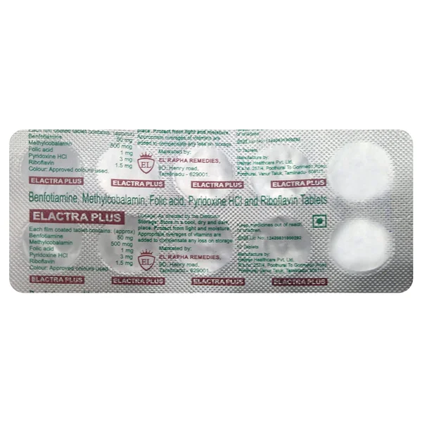 Elactra Plus Tablet 10's
