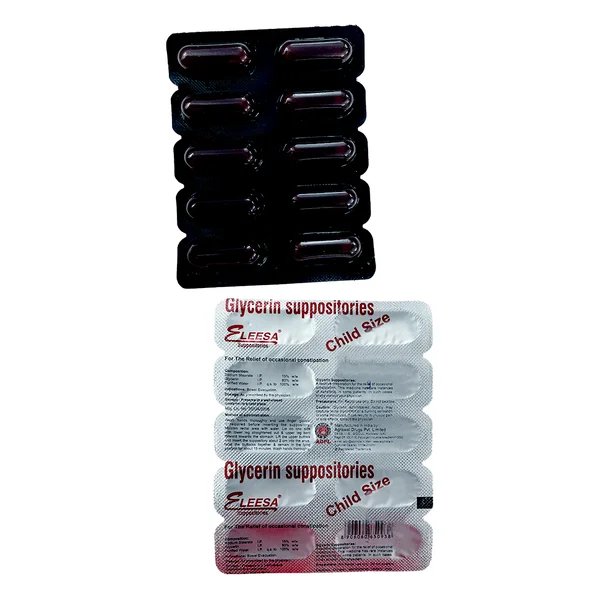Eleesa Child Suppositories 10's