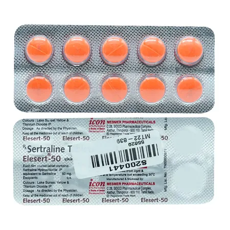 Elesert-50 Tablet 10's