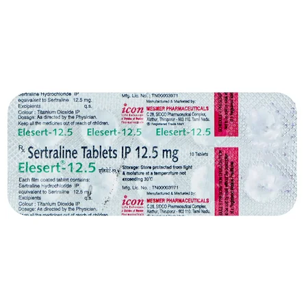 Elesert-12.5 Tablet 10's