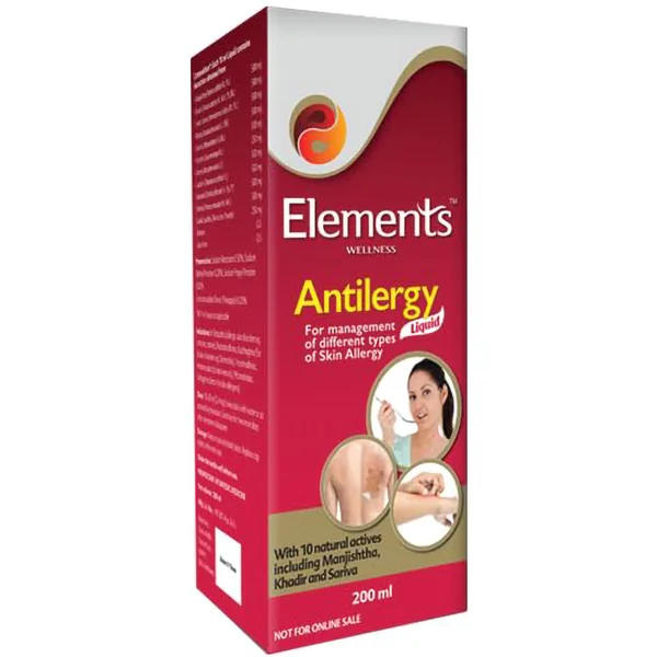 Elements Antilergy Liquid, 200 ml