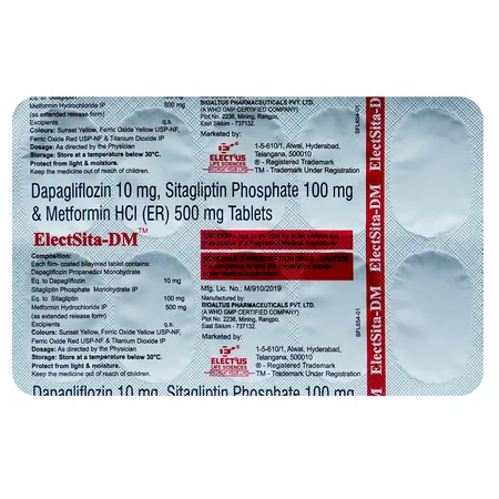 Electsita-DM Tablet 10's