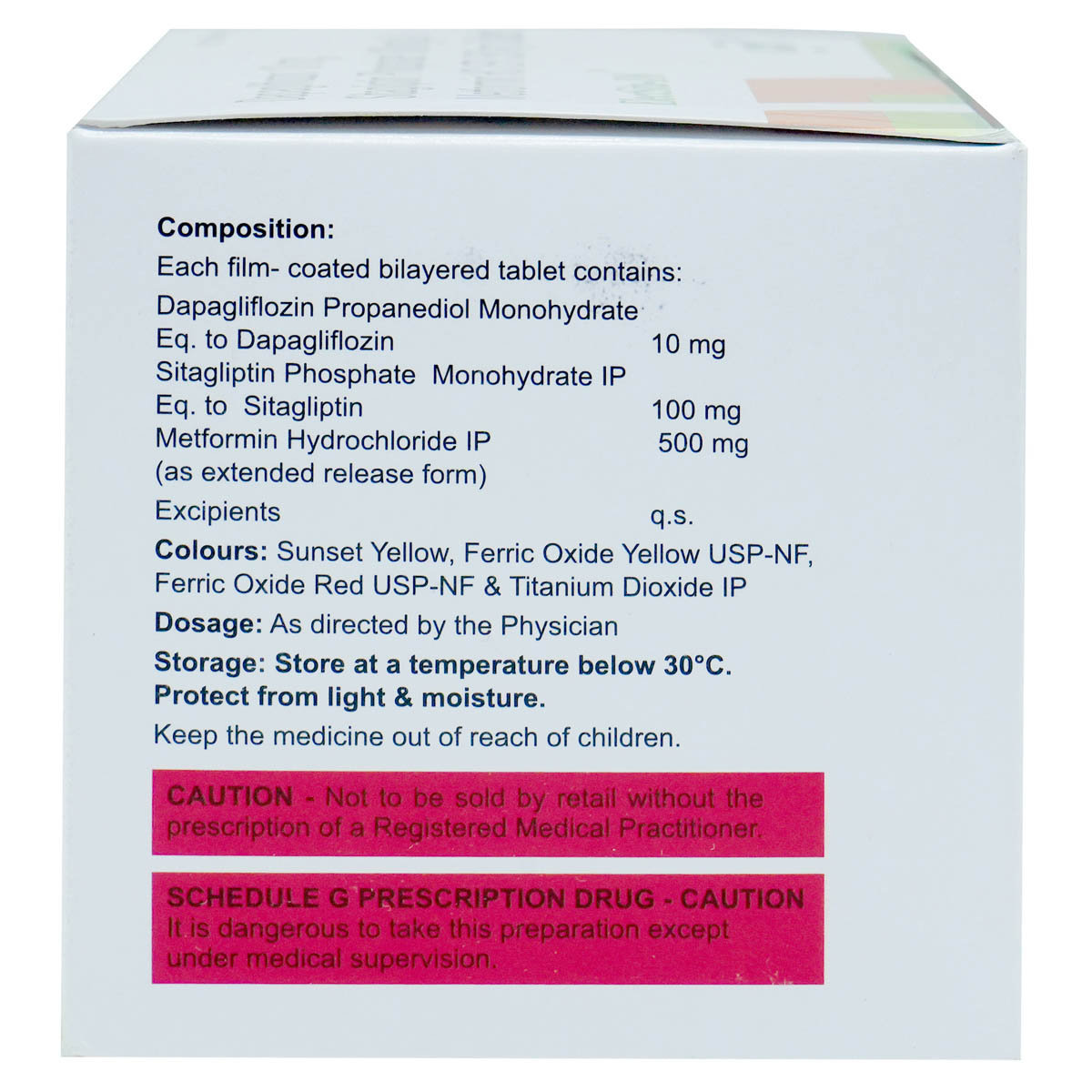 Electsita-DM Tablet 10's, Pack of 10 TABLETS Electsita-DM Tablet 10's, Pack of 10 TABLETS