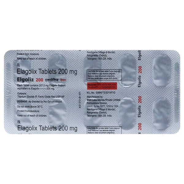Elgoliz 200 Tablet 10's