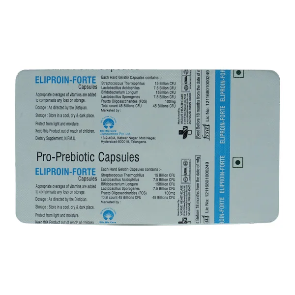 Eliproin-Forte Capsule 10's