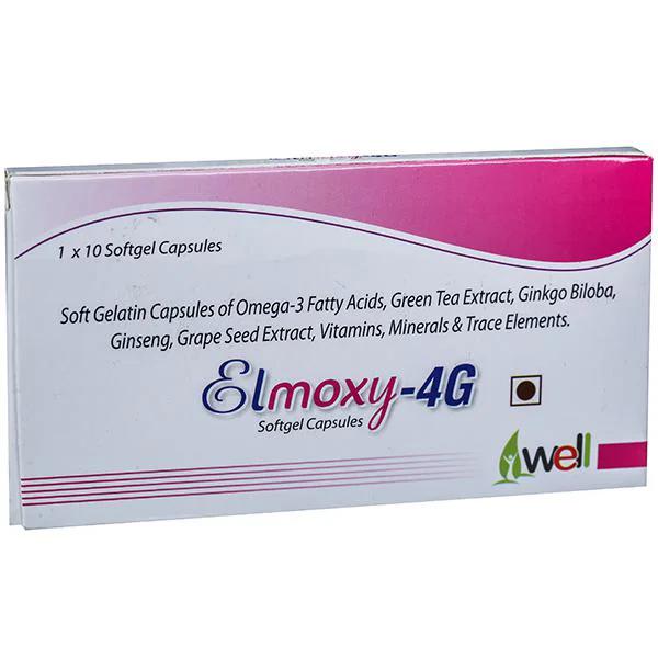 Elmoxy 4G Softgel Capsule 10's