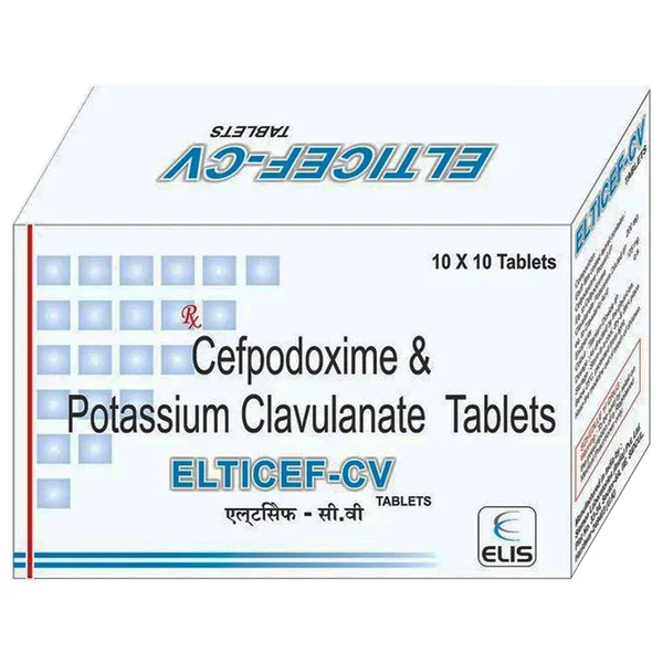 Elticef-CV Tablet 10's