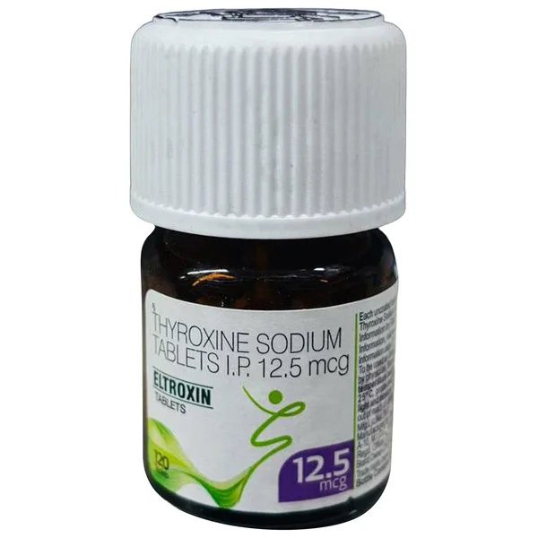 Eltroxin 12.5 mcg Tablet 120's