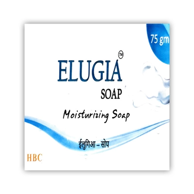 Elugia Moisturizing Soap 75 gm, Pack of 1