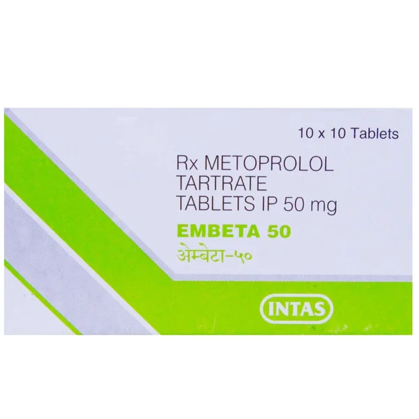 Embeta 50 mg Tablet 10's