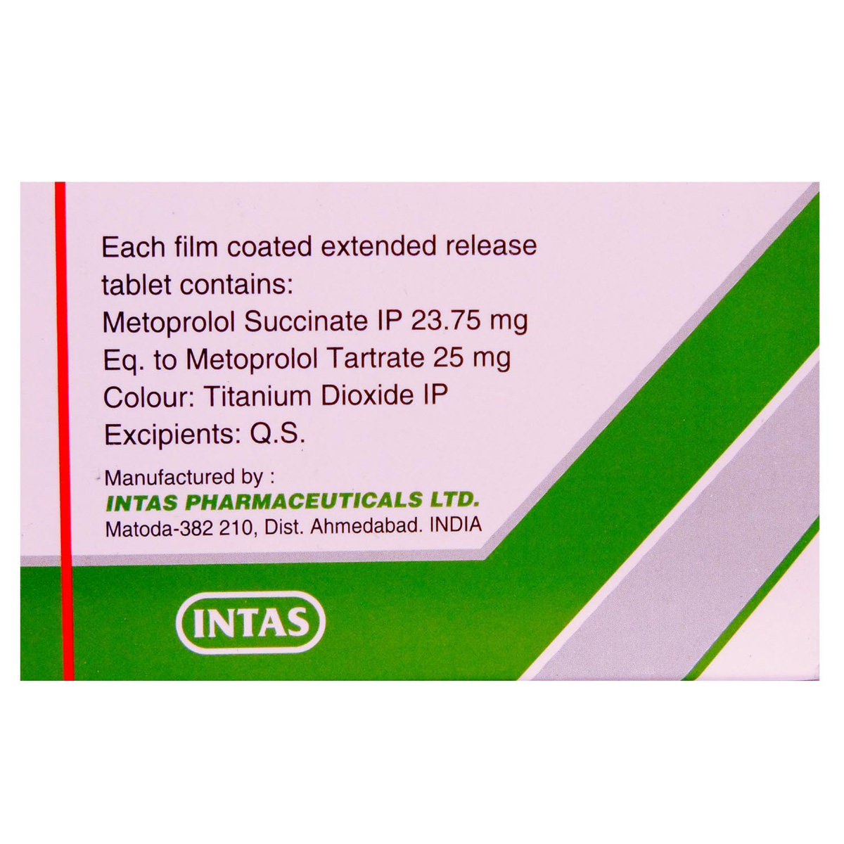 Embeta XR-25 Tablet 30's, Pack of 30 TABLETS Embeta XR-25 Tablet 30's, Pack of 30 TABLETS