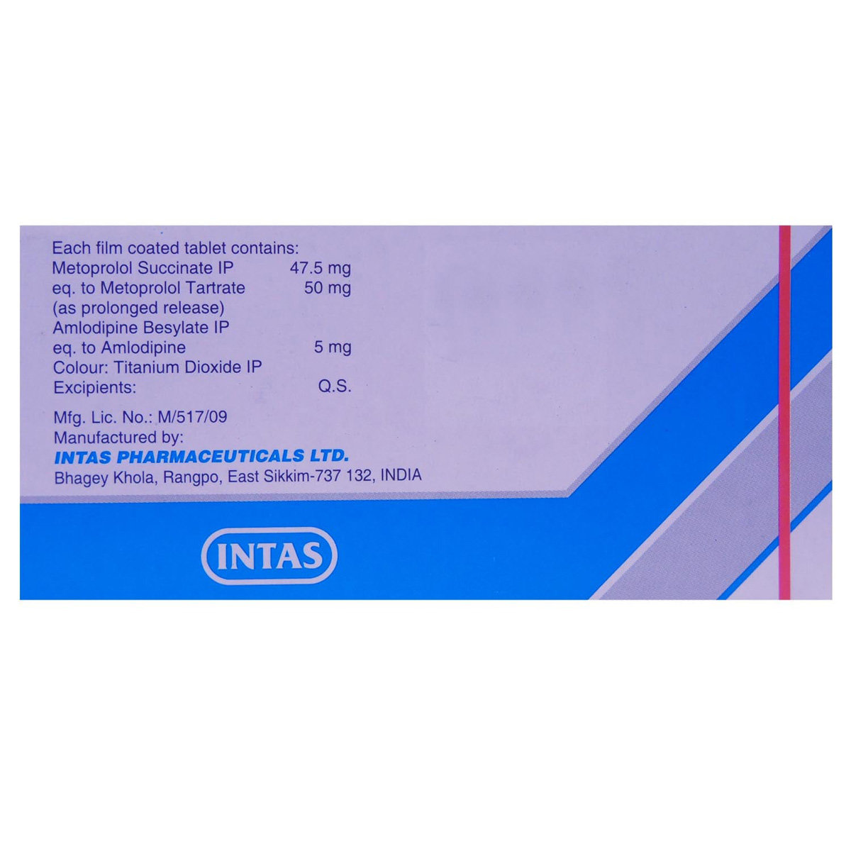 Embeta AM-50 Tablet 10's, Pack of 10 TABLETS Embeta AM-50 Tablet 10's, Pack of 10 TABLETS