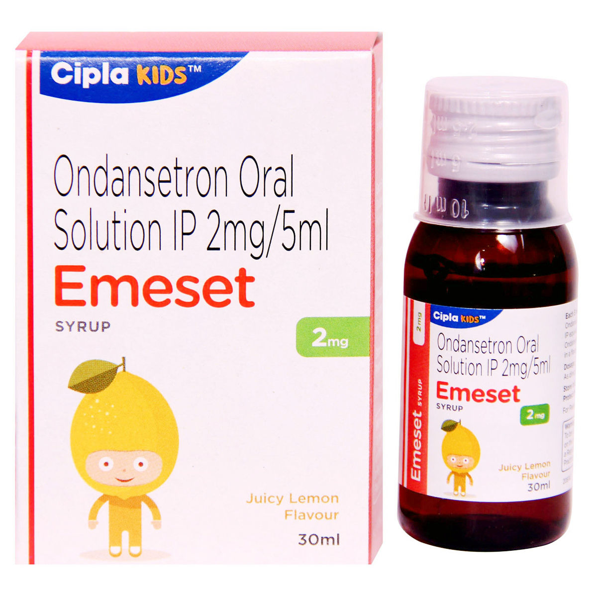 Emeset Juicy Lemon Syrup 30 ml Price, Uses, Side Effects, Composition