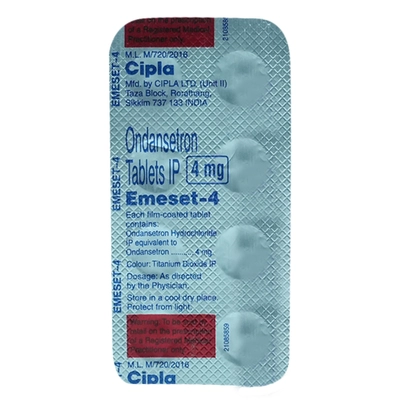 Emeset-4 Tablet 10's, Pack of 10 TABLETS