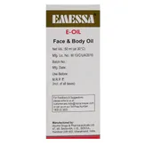 Emessa E Face &amp; Body Oil, 50 ml, Pack of 1