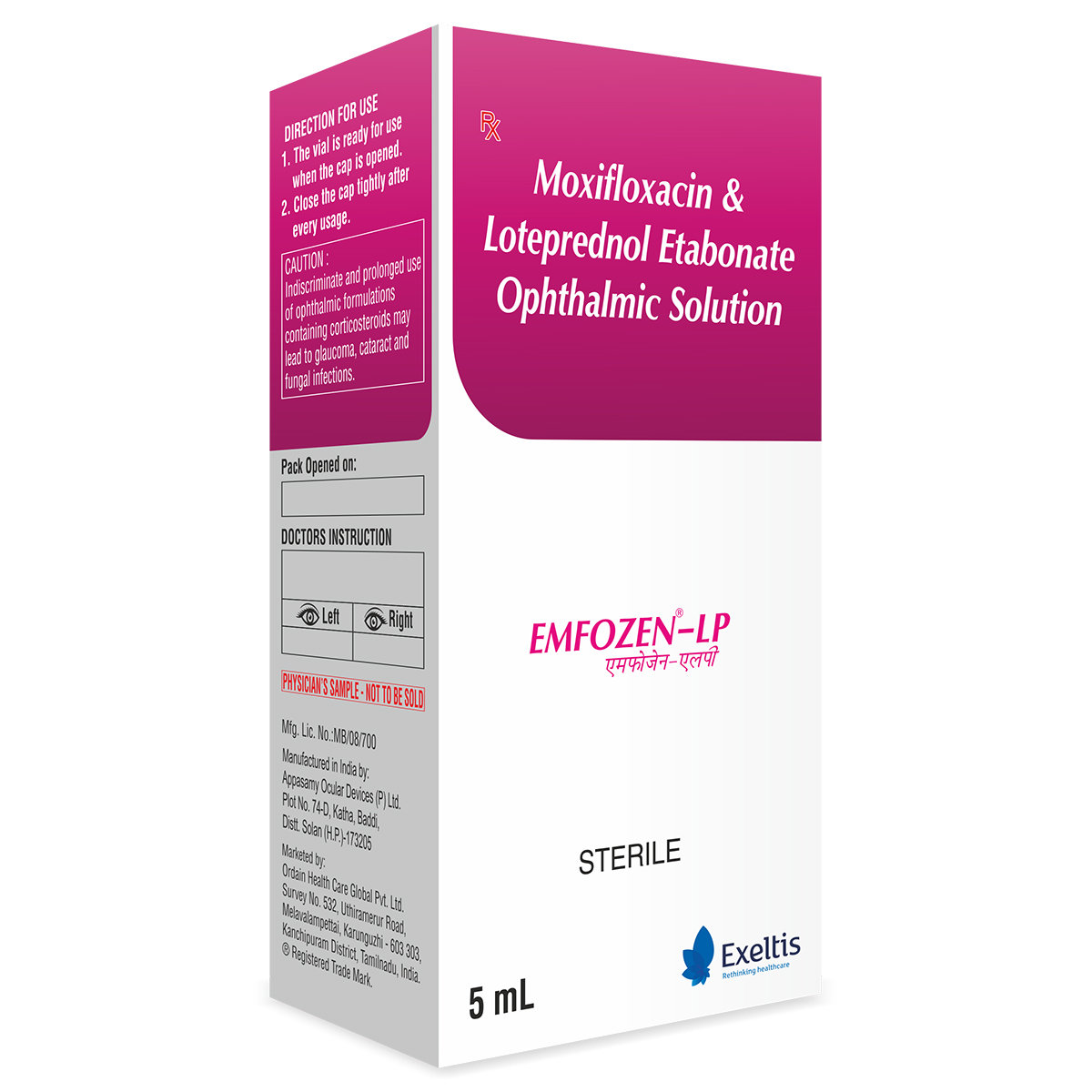 Emfozen LP Eye Drops 5 ml, Pack of 1 DROPS Emfozen LP Eye Drops 5 ml, Pack of 1 DROPS