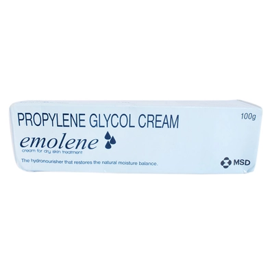 Emolene Cream 100 gm | Propylene Glycol | HydroNourisher | Restore Moisture Balance | For Dry Skin, Pack of 1 Cream