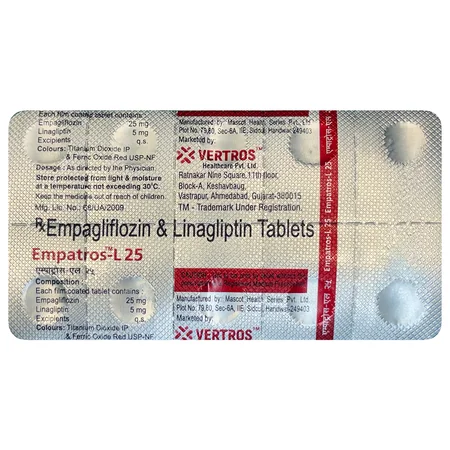 Empatros-L 25 Tablet 10's