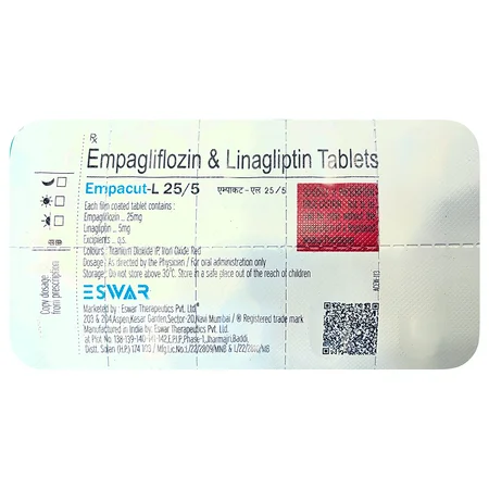 Empacut-L 25/5 Tablet 10's