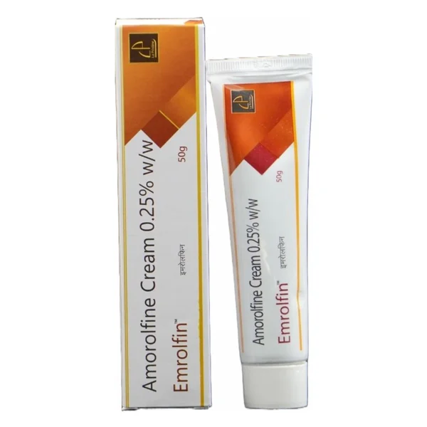 Emrolfin 0.25%W/W Cream 50gm, Pack of 1 Ointment