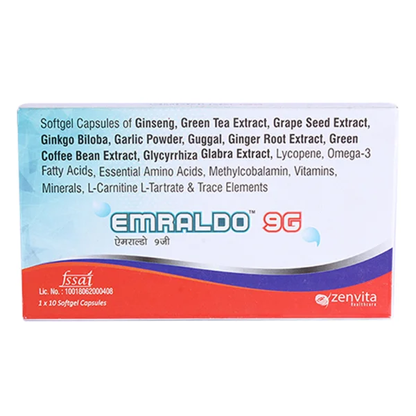 Emraldo 9G Capsule 10's