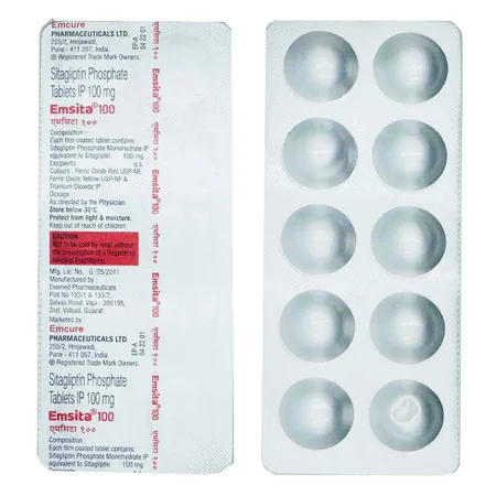 Emsita 100 Tablet 10's