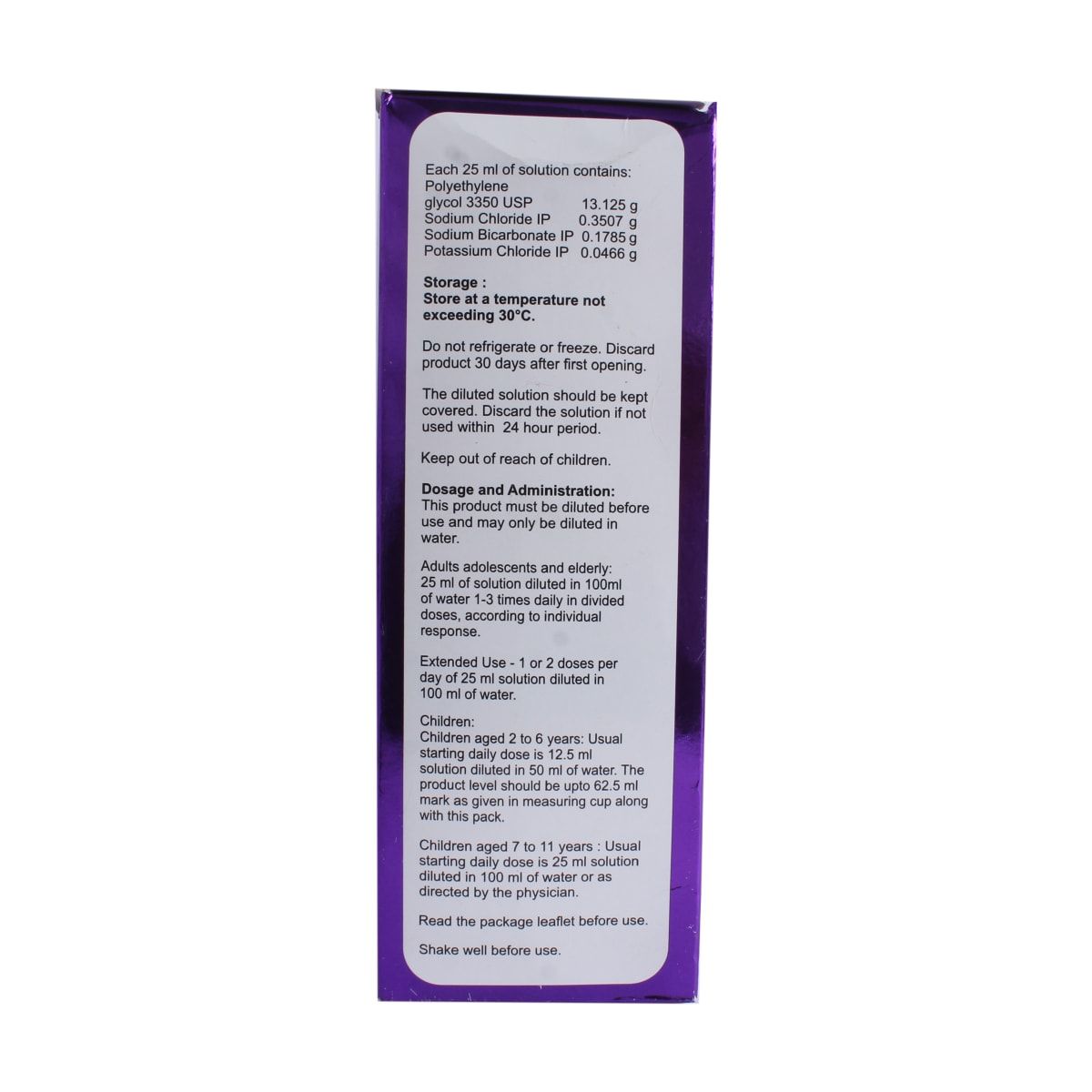 Emty Peg Solution 200 ml Price, Uses, Side Effects, Composition Apollo Pharmacy