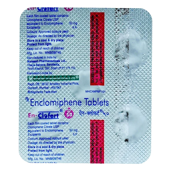 En-Clofert 50 Softgel Capsule 5's, Pack of 5 TABLETS