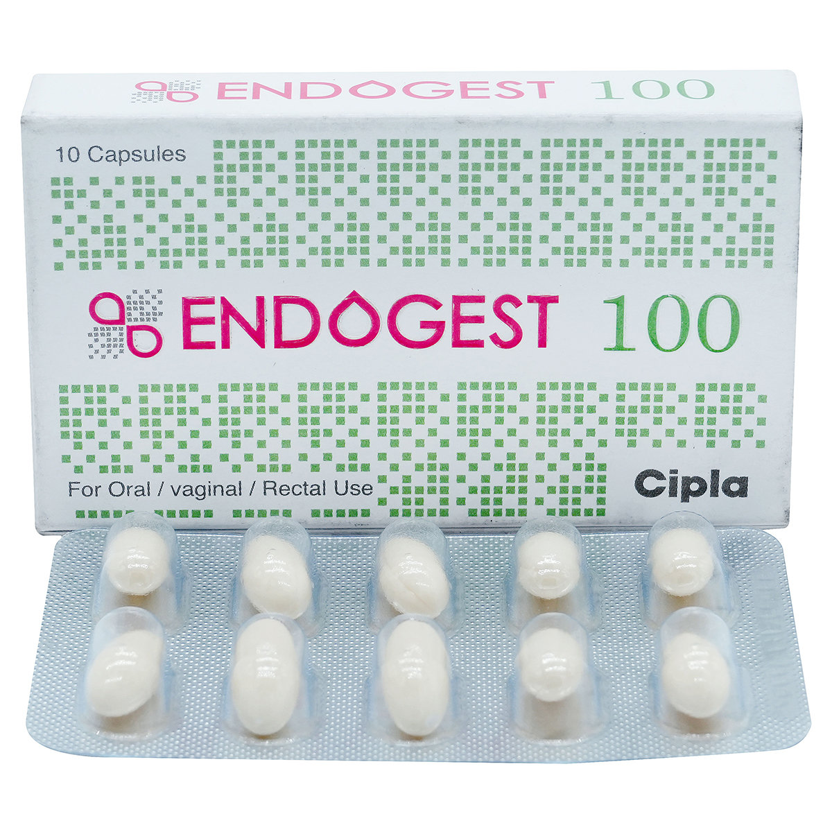 Endogest 100 mg Tablet 10's, Pack of 10 TabletS Endogest 100 mg Tablet 10's, Pack of 10 TabletS